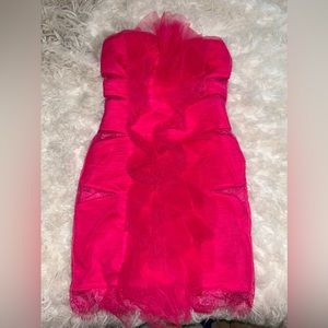 Hot Pink Mini Dress